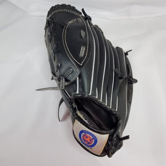 Vintage Detroit Tigers Coca-Cola Kroger Custom Built Black Baseball Glove 2605 - Picture 1 of 14